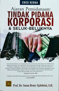 Image of Ajaran Pemidanaan Tindak Pidana Korporasi & Seluk Beluknya