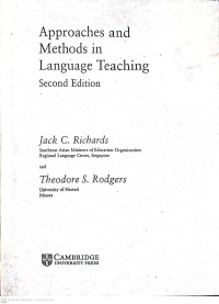 Image of Approaches and Methods in Language Teaching