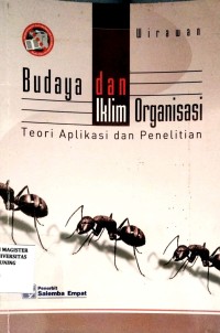 Image of Budaya Dan Iklim Organisasi Teori Aplikasi Dan Penelitian