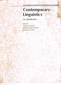 Image of Contemporary Linguistics : An Introduction