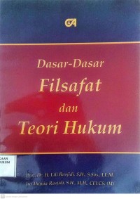 Image of Dasar-Dasar Filasafat Dan Teori Hukum