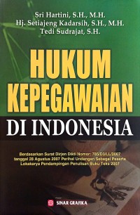 Image of Hukum Kepegawaian Di Indonesia