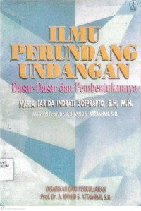Image of Ilmu Perundang-Undangan Dasar-Dasar Dan Pembentukannya