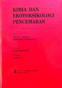 Image of Kimia dan Ekotoksikologi Pencemaran