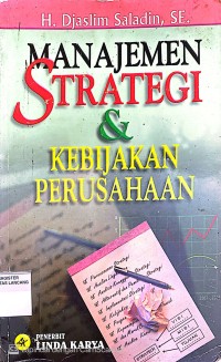 Image of Manajemen Strategi & Kebijakan Perusahaan