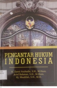 Image of Pengantar Hukum Indonesia