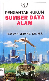 Image of Pengantar Hukum Sumber Daya Alam
